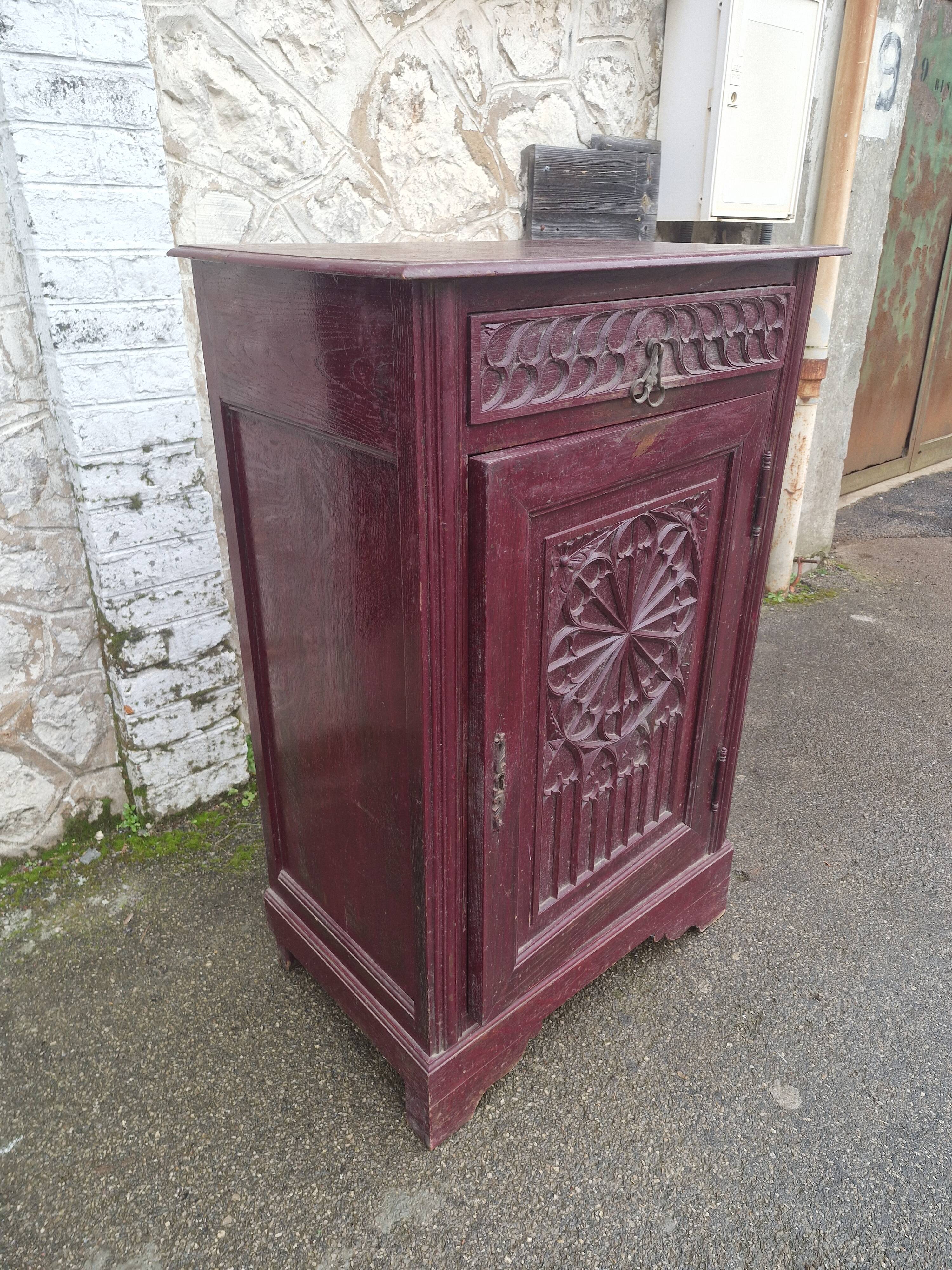 Neo-Gothic cupboard