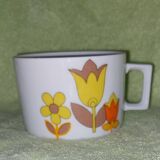 Large Berry high porcelain cup created by Lourioux France