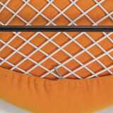 Diamond Chair – Yellow Upholstery - Harry Bertoia