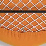 Diamond Chair – Yellow Upholstery - Harry Bertoia
