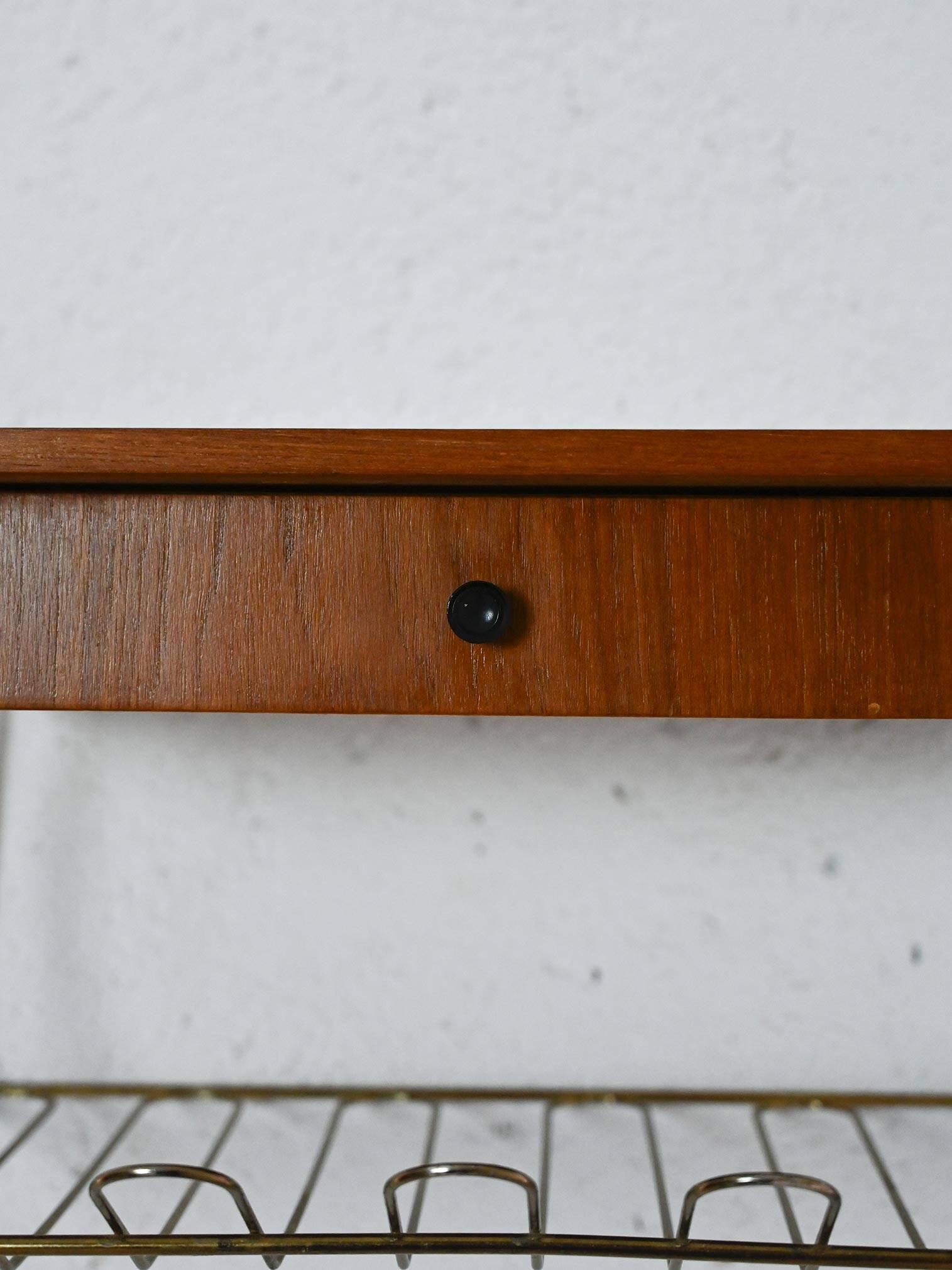 1960s hanging nightstand