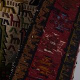 Vintage Turkish Oushak Rug Handwoven 104x285 cm