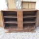 Art deco low sideboard 2 doors