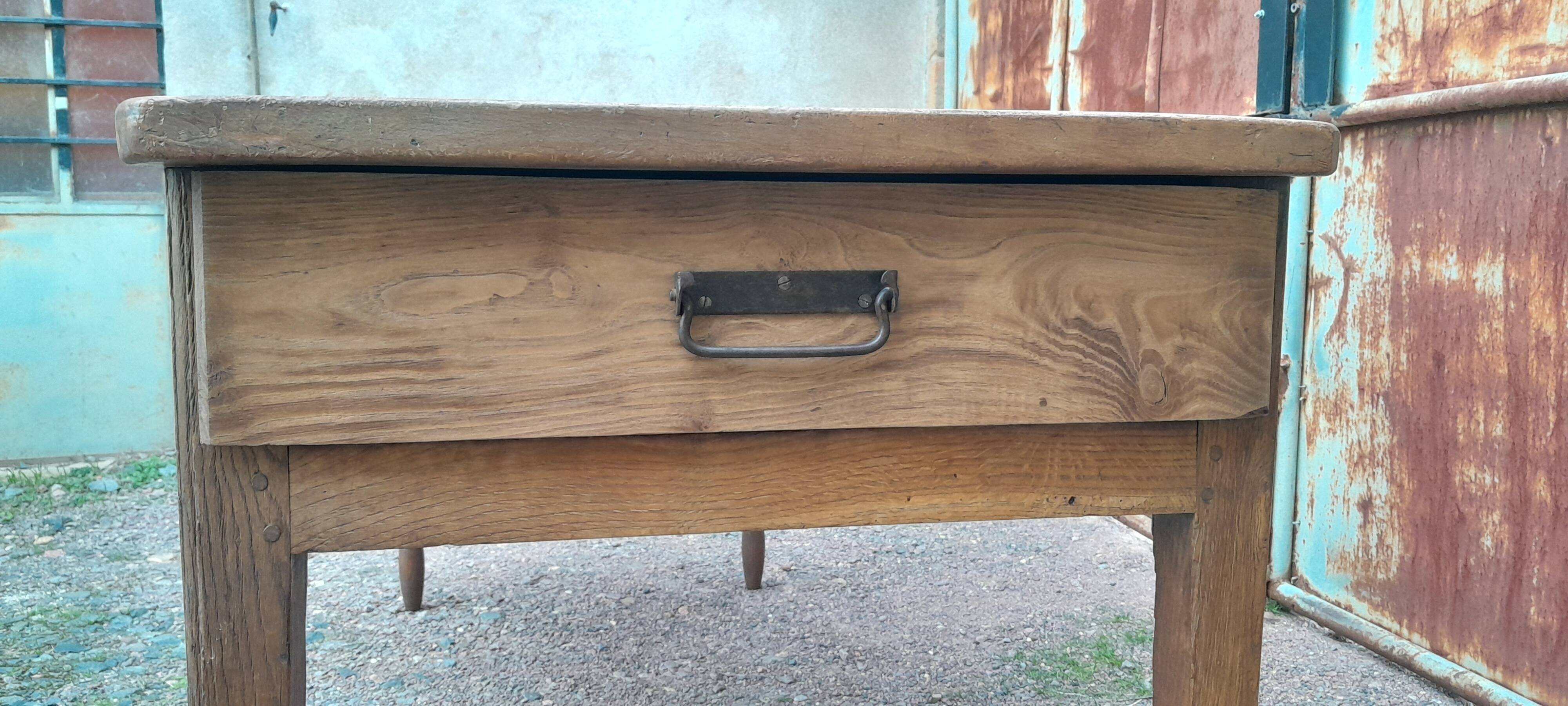 Antique farmhouse table