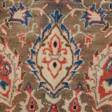 Grand Tapis Persan Ancien 300x397 cm, Médaillon et Motifs Floraux