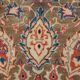 Large Antique Persian Carpet 300x397 cm, Medallion and Floral Patterns