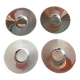 Set of 4 metal coasters or cup holders