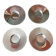 Set of 4 metal coasters or cup holders