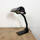 Vintage German Black Bank Lamp, 1930s