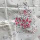 6 vintage floral pattern retro napkins