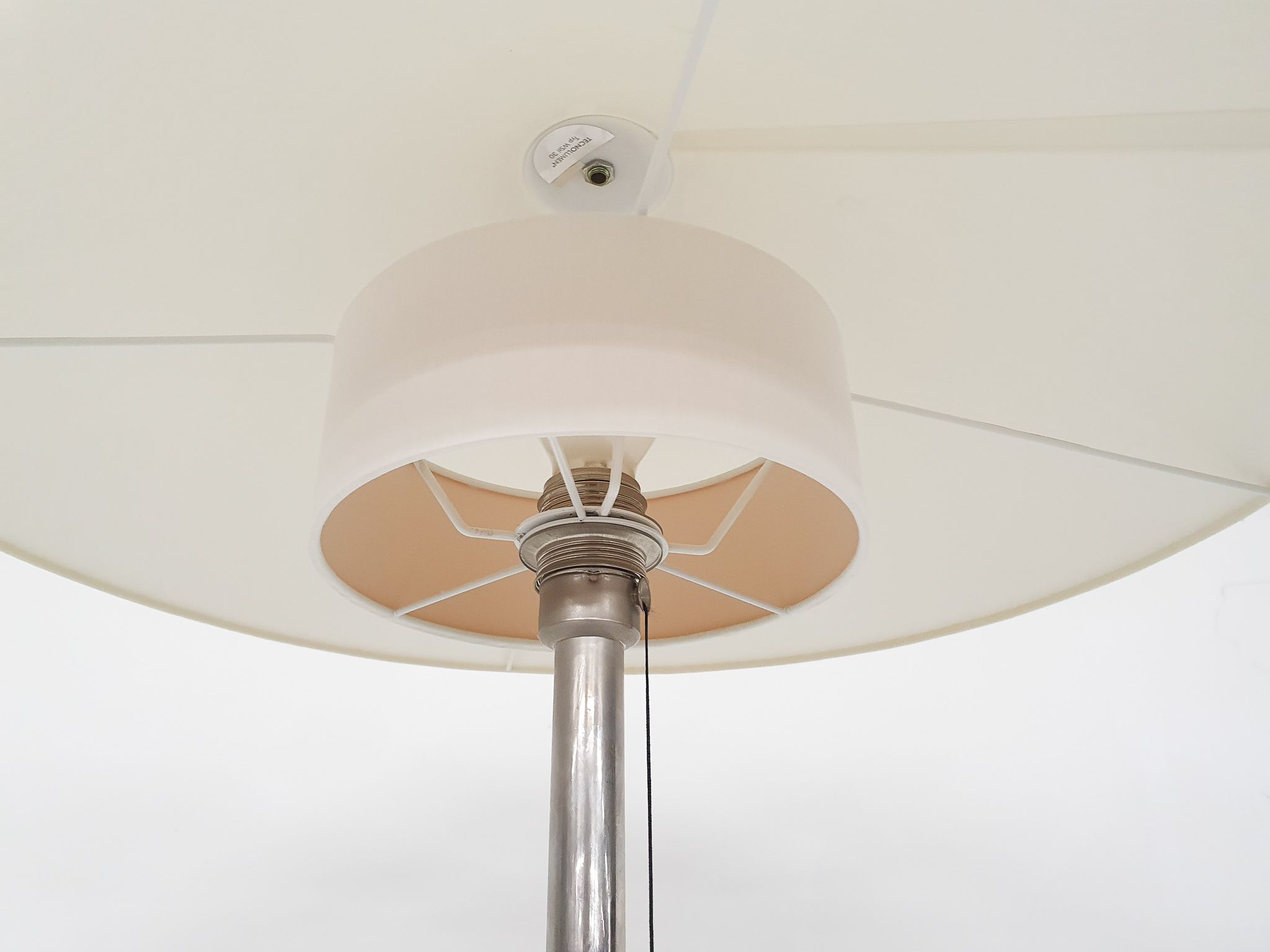 Wilhelm wagenfeld for tecnolumen floor lamp wstl 30, germany 1950's