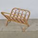 Rattan magazine holder