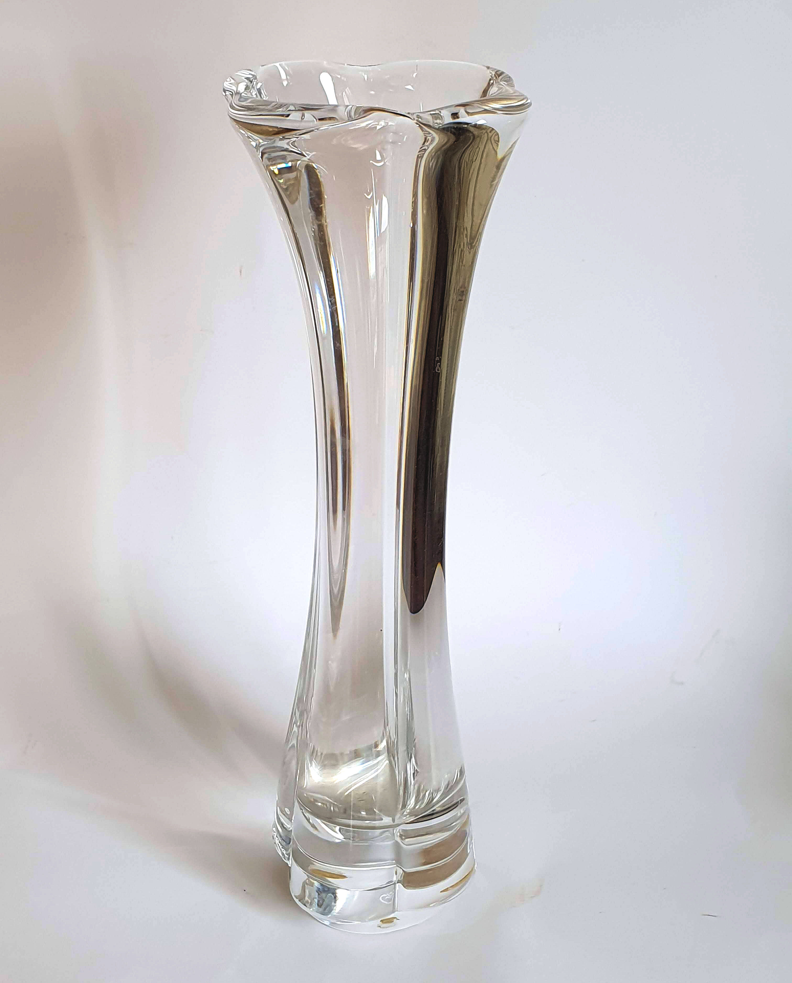Sèvres crystal vase 35 cm