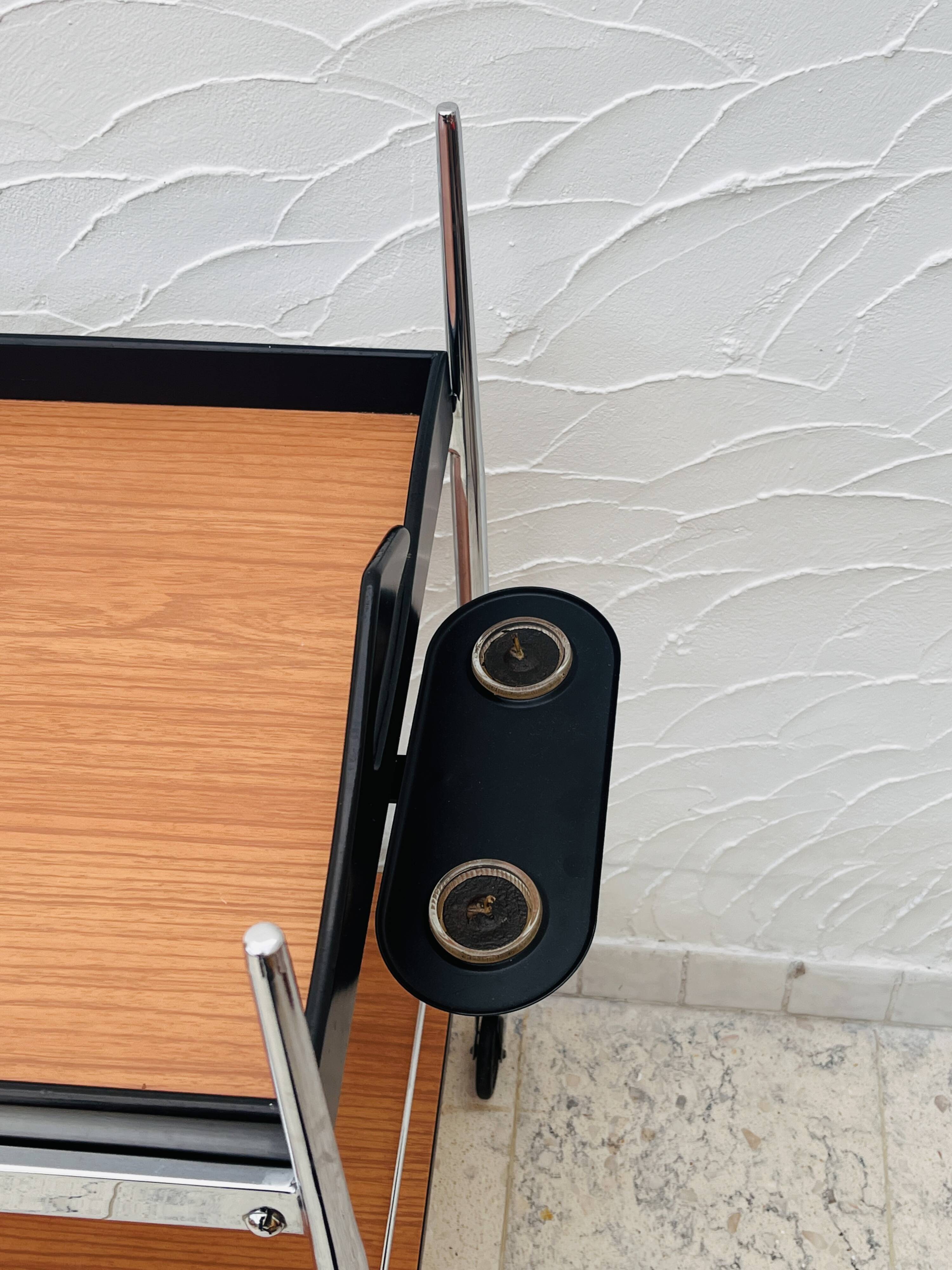 Italian design serving cart