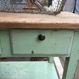 Meuble d’atelier vert