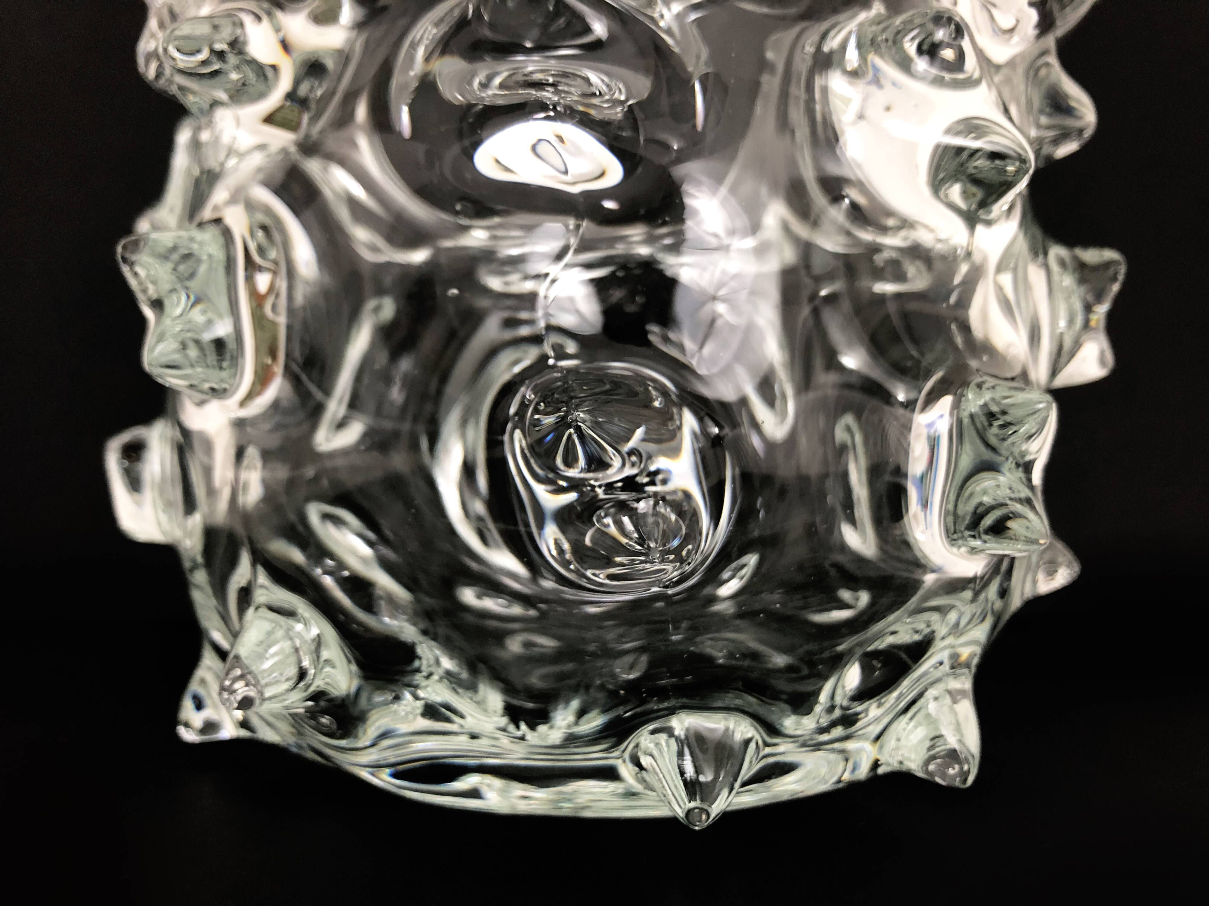 Barovier & Toso Murano vase Mugnoni. 1930s.