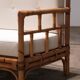 Vintage Italian Bamboo Sofa with Cushions from the 1970s