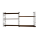 Double tomado shelf (wood)
