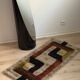 Vintage 1970s Space Age rug in long pile wool 62x115.