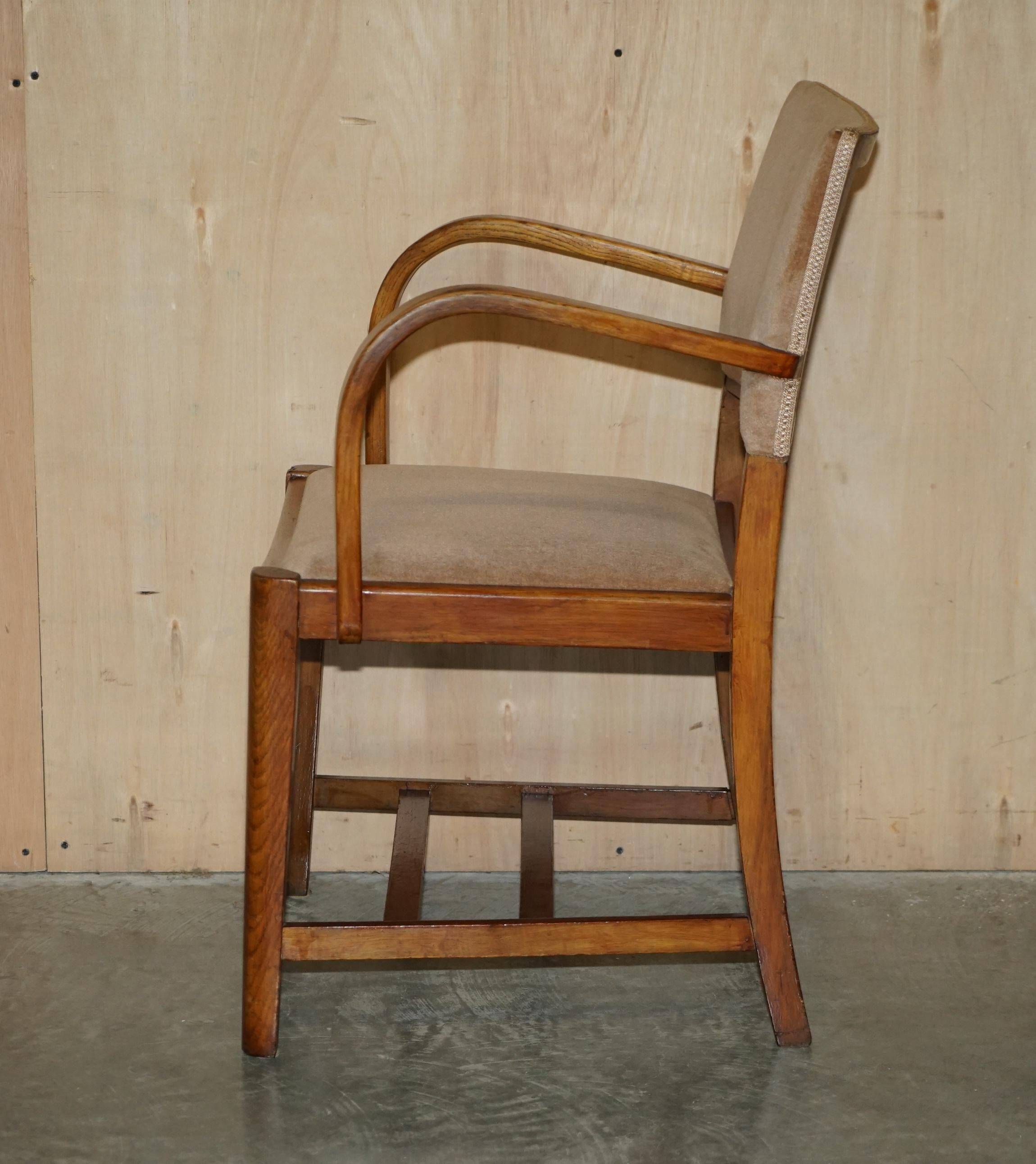 Set of four dining chairs RMS Queen Mary II Cunard White Star Liner