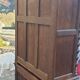 Bookcase showcase in carved oak 19th century