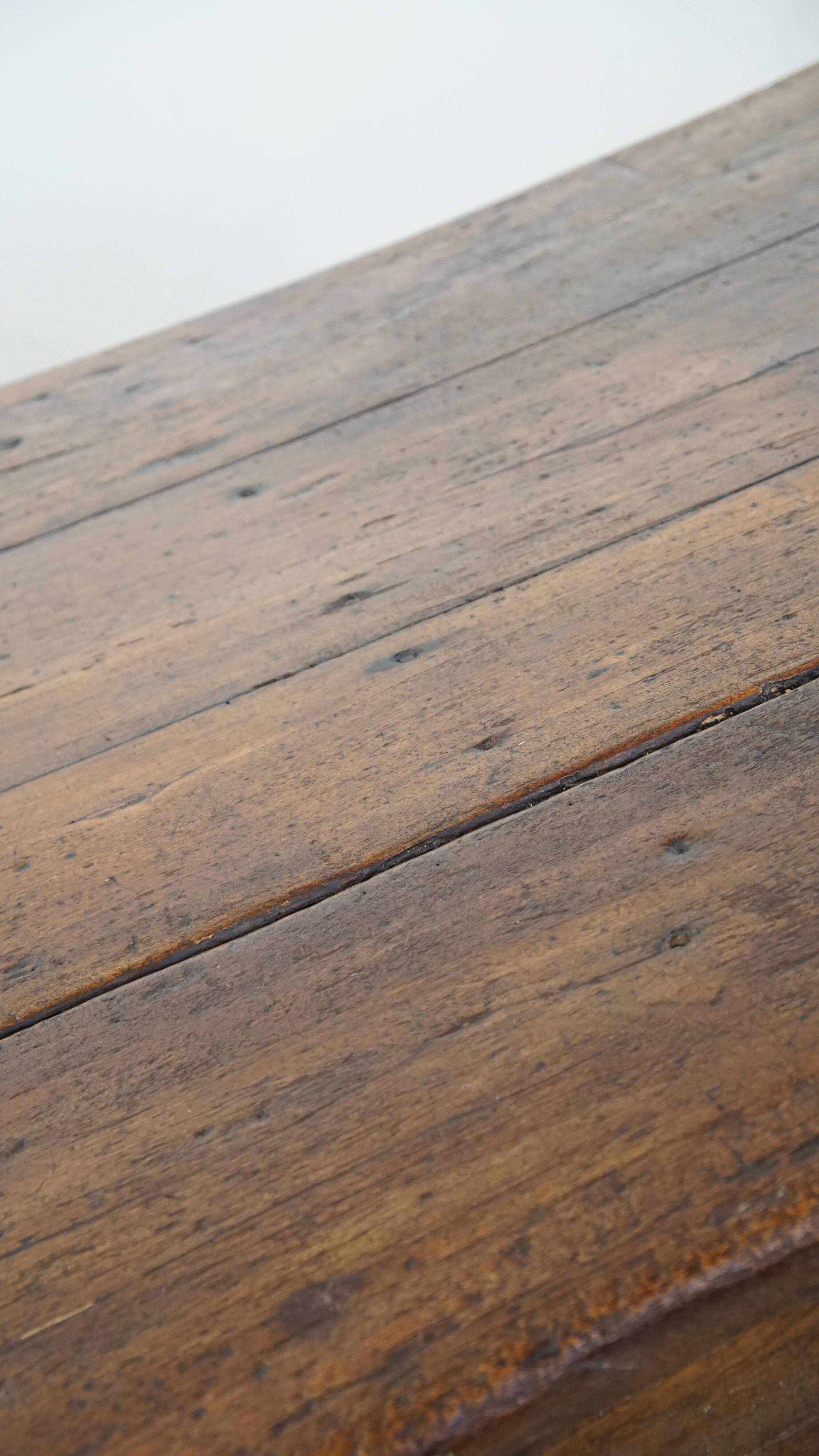 Antique French dining table from the late 18th century
