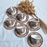 Vintage Rivanel cups and saucers