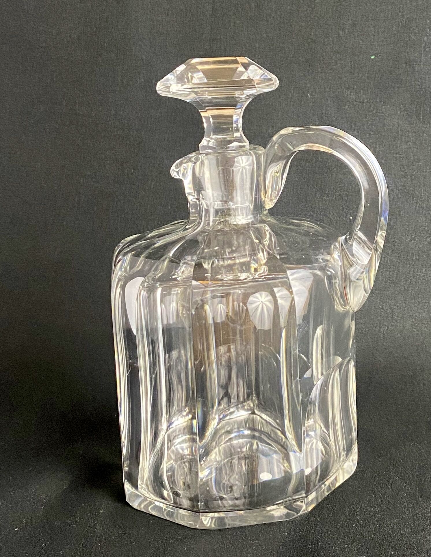 Baccarat liqueur decanter from the 1930s