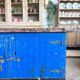 Old large workbench with original patina