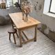 Farm table in pine, 1950s