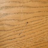 Oak dining table by Lübke