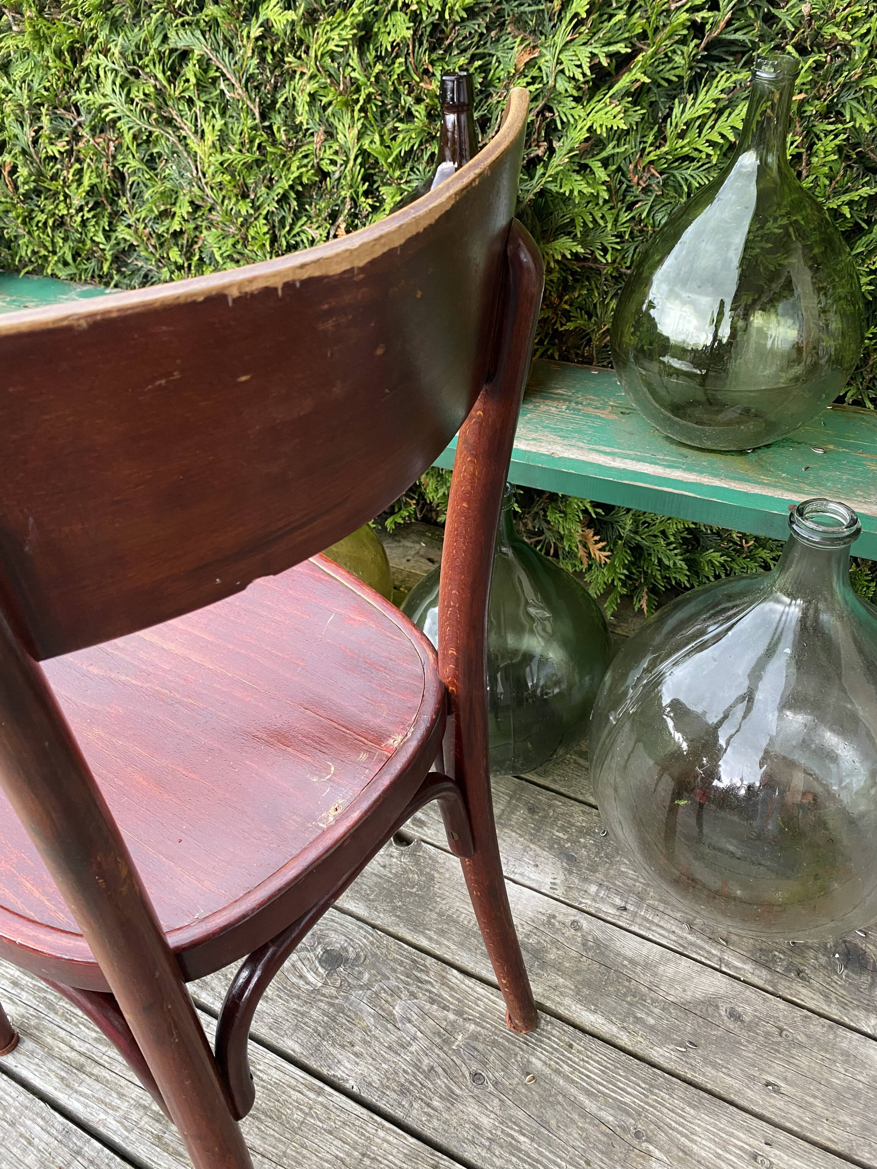 Thonet bistro chairs