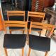 Ensemble de 4 chaises style scandinave vintage