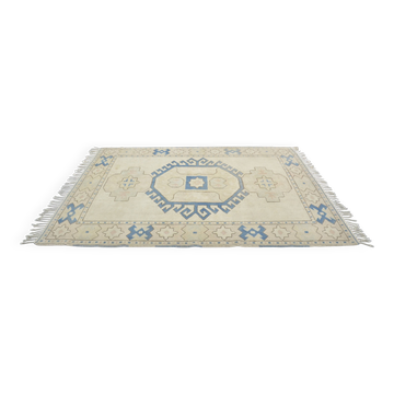 Tapis Oushak bohémien neutre sku 3599