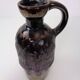Purple & Gold Lava 321/3 Ceramic Vase from Ruscha, 1960s