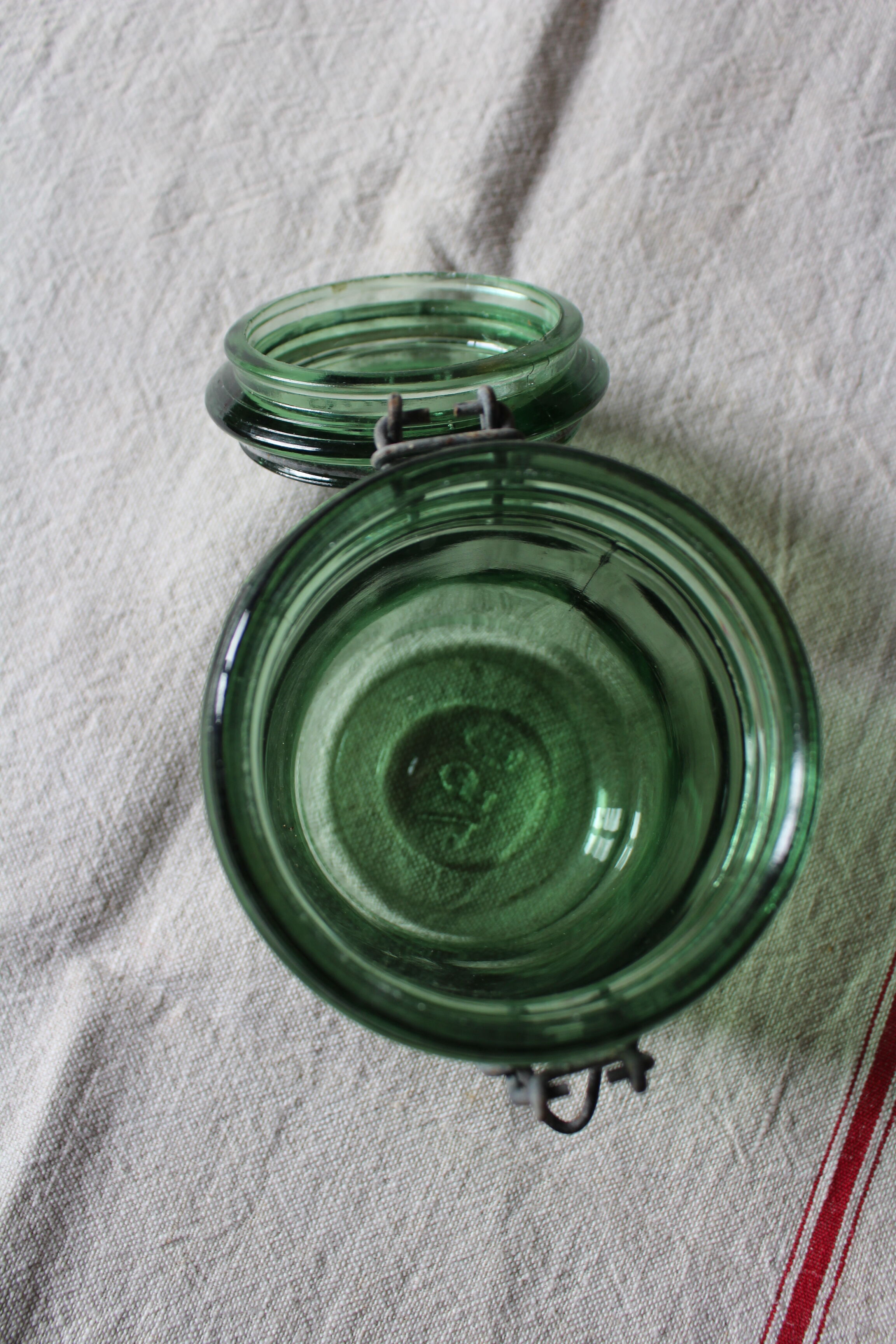 Bocal green glass DurFor