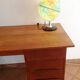 Scandinavian-style verni chene desk / vintage 60s