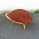 Neem wood butterfly wing coffee table