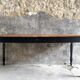 Large farmhouse table 180 cm feet turned - early twentieth