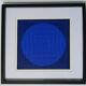 Tableau Vintage Art Optique - Victor Vasarely - Frame 40x40cm
