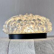 Vintage ceiling light - Helena Tynell - 60s/70s - bubbled glass - Space Age