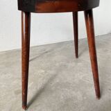Chaise Baumann « menuet » assise jaune
