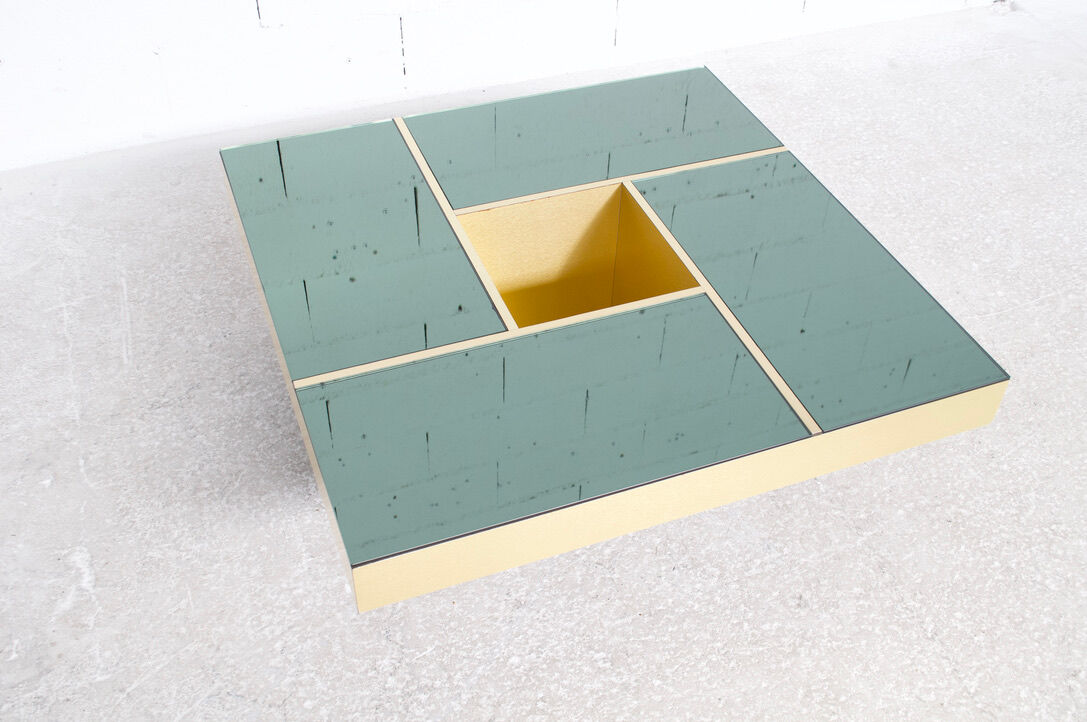 Coffee table bar 70' ny form by Ausenda-Grossi-Gavioli
