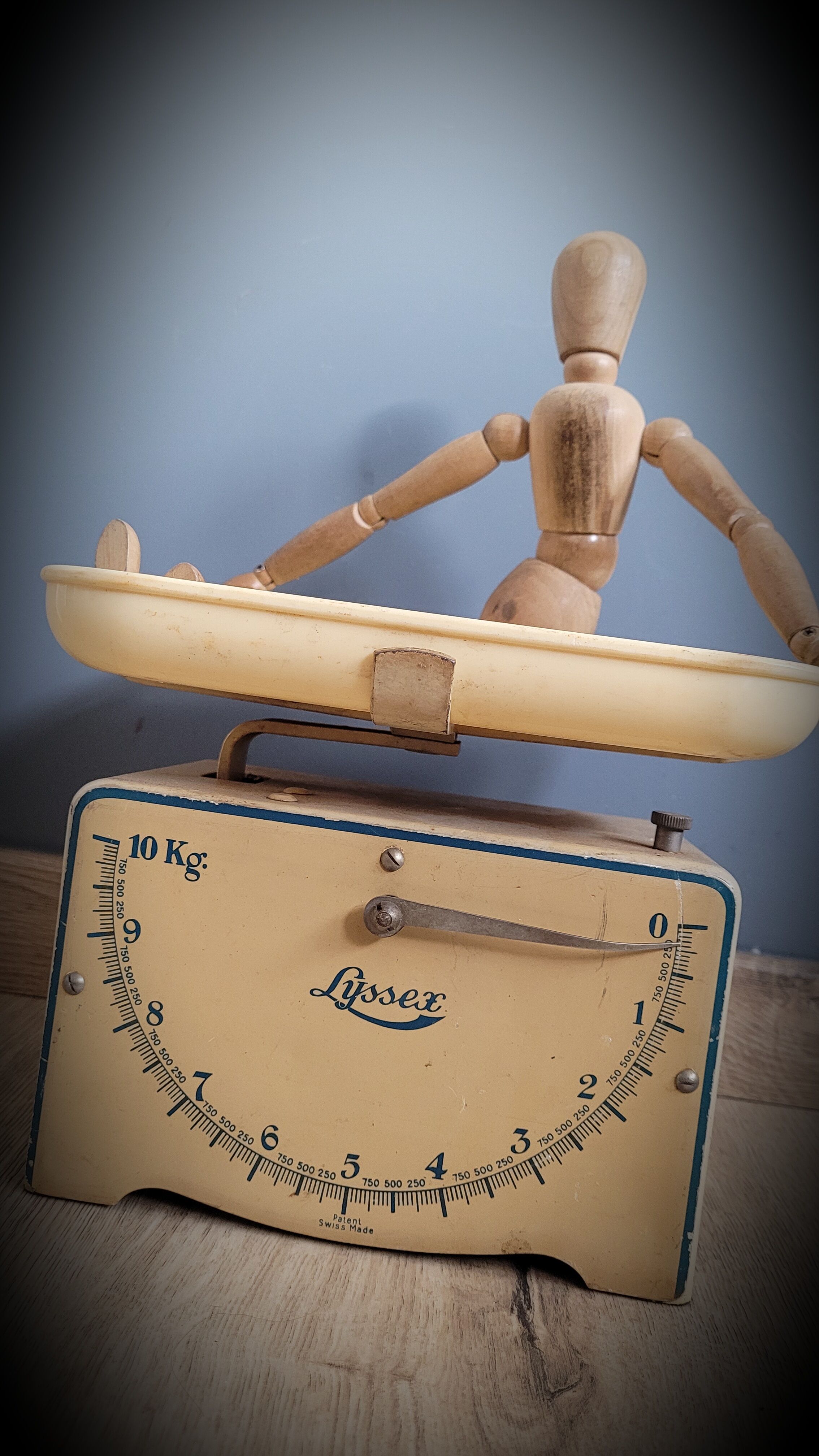 Balance Lyssex 10kg blue