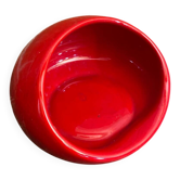 Vide Poche Sphérique GABBIENELLI Céramique Rouge Made in Italy Vintage