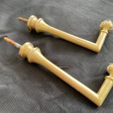 Brass coat hook