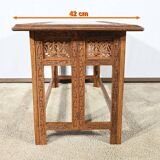 Oriental Folding Table in Exotic Wood – Early 20th Century