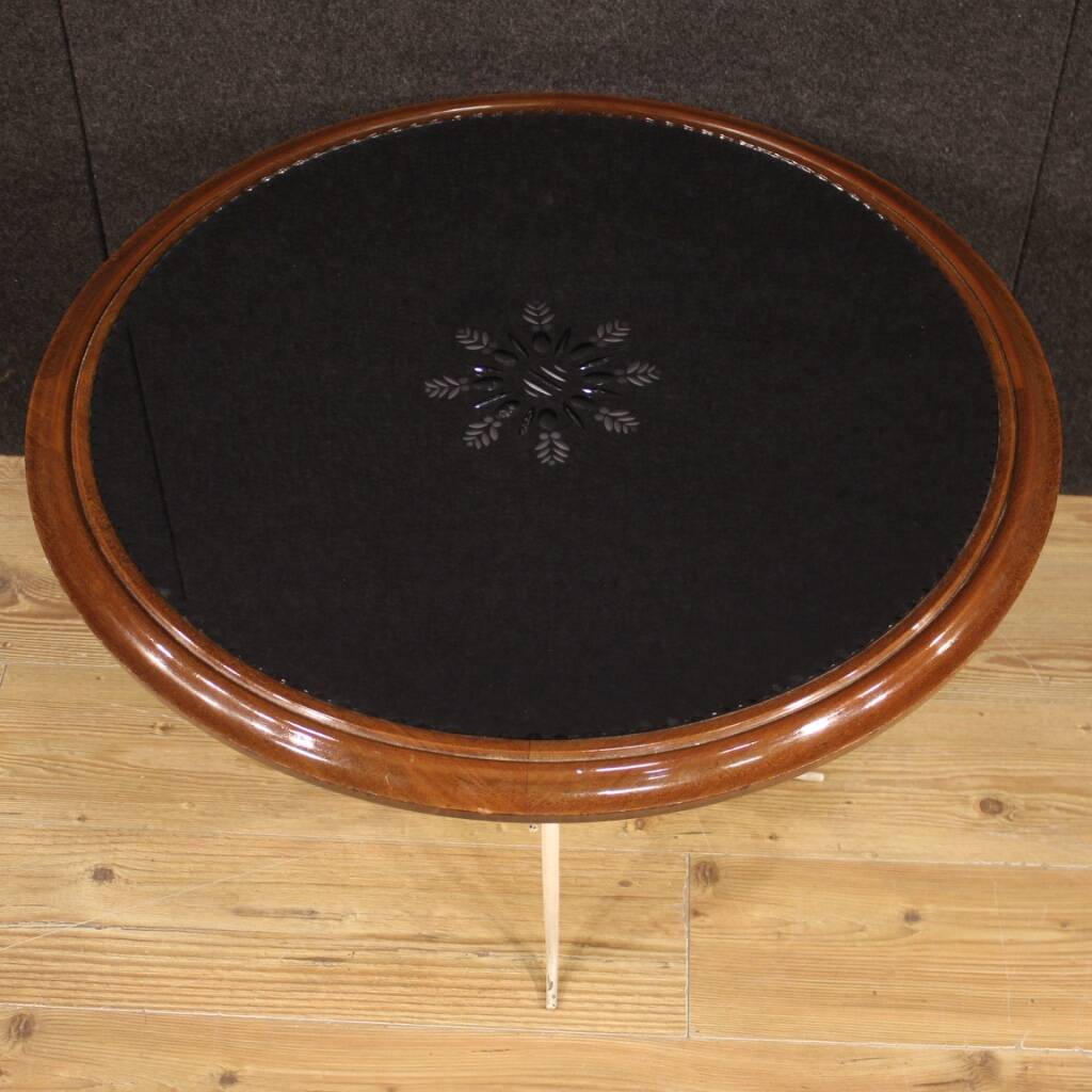 Table basse design française des années 60