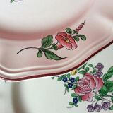 Set of dessert plates from the Lunéville manufacture