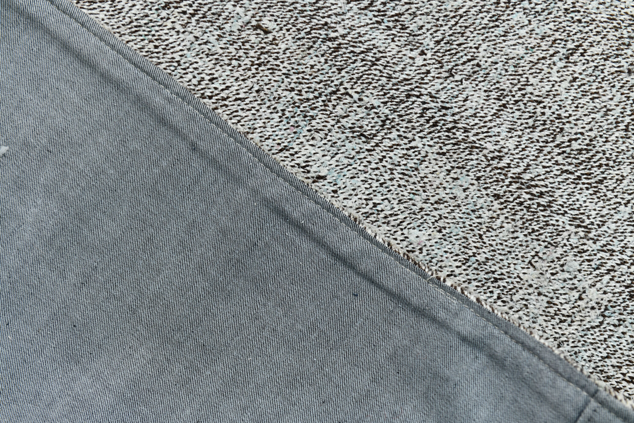 Modern oushak runner rug 103x316cm